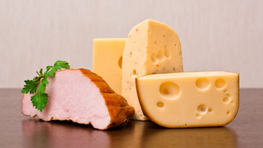 Ost og kjøtt
